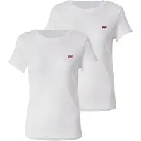 Levi's T-shirt 'Essential Tee (2-Pack)' blanc