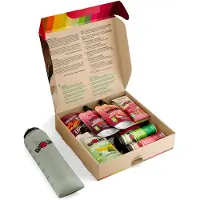 Baouw - Barres et purées nutritionnelles - Coffret Trail en Bois