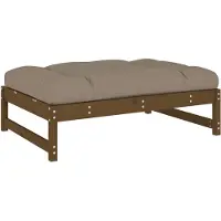 vidaXL Tabouret de jardin Marron miel 120x80 cm Pin massif - éléments de canapé de jardin
