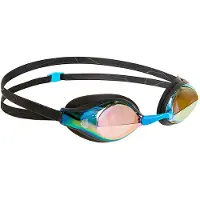 Madwave Record Breaker Rainbow Mirror Swimming Goggles Clair