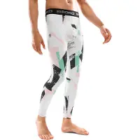 Siroko Gouache Leggings Blanc XL Homme
