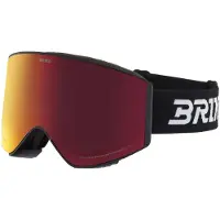 Briko Bufera Ski Goggles Noir Red Mirror/CAT2