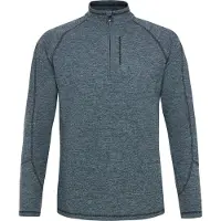 Protest Pull de Ski Protest Men Prtlouisiana 1/4 Zip Top Blue Nights-XXL