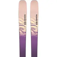 Salomon Stance W 94 Woman Alpine Skis Rose 154 Femme
