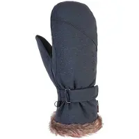 Ziener Kem Mittens Gris 6 Femme