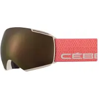 Cebe Icone Ski Goggles Rouge Dark Rose Flash Gold/CAT3