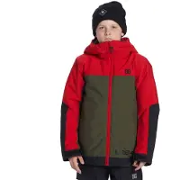 Dc-shoes Defiant Jacket Rouge 16 Years Garçon