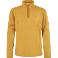 Protest Rewillowy Half Zip Long Sleeve T-shirt Jaune 176 cm Garçon