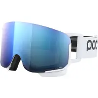 POC Nexal Wide Fit Ski Goggles Blanc Partly Sunny Blue/CAT2