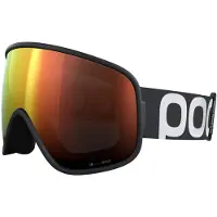 POC Vitrea Wide Fit Ski Goggles Noir Partly Sunny Orange/CAT2