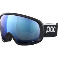 POC Fovea Wide Fit Ski Goggles Noir Partly Sunny Blue/CAT2
