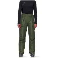 Mammut Fall Line Hardshell Thermo Pants Vert 38 / Regular Femme