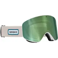 Siroko Gx Ultimate Engadin Junior Ski Goggles Beige,Blanc GX Ultimate Engadin/CAT3 Enfants