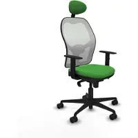 Piqueras Y Crespo Chaise de bureau avec appui-tête Jorquera 1D036N1 vert