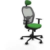Piqueras Y Crespo Chaise de bureau avec appui-tête Jorquera 1D036N1 vert