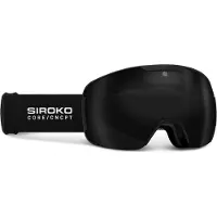 Siroko G-core Kitzbühel Ski Goggles Noir Black Mirror/CAT3