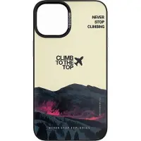 G-Case Climb to the Top Apple iPhone 14 Plus Hülle (Apple iPhone 14 Plus), Coque pour téléphone portable, Pink, Multicolore, Noir