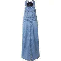 G-Star Skater Maxi Dungaree Sleeveless Dress Bleu M Femme