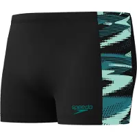 Speedo Hyperboom Panel Swimming Boxer Noir UK 38 Homme