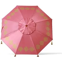 Atosa Orientable Aluminum Orxford Fringes 3 Parasol Assorted 22/25 Mm 200 Cm Multicolore