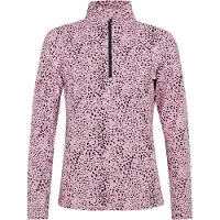 Protest Prtgrenada Half Zip Long Sleeve T-shirt Rose XL Femme