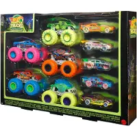 Hot Wheels Coffret 10 véhicules Monster Truck