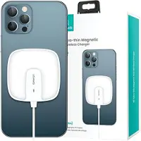 Usams Ład. Indukcyjna Us-Cd159 Magneticw1 15W Extra-Thin Iphone 12 Series Biały/White Cd159Dz02