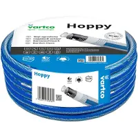 Vartco tuyau d'eau à 6 couches Tuyau d'eau potable Tuyau alimentaire Anti Twist Tuyau d'arrosage de jardin Tuyau flexible résistant aux UV 36 Bar 1/2" 30m