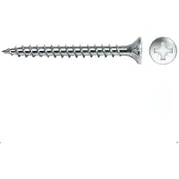 Celo Vlox 4x15 Mm Pozi Countersunk Cross Head Screw 1000 Units Argenté