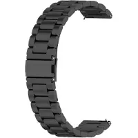 INF Bracelet de montre 22 mm pour Huawei Watch GT/Magic/TicWatch Pro Black