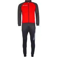 Givova Cuba Tracksuit Rouge,Noir 2XL Homme