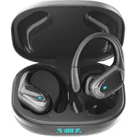 INF Écouteurs sans fil Bluetooth 5.1 noir
