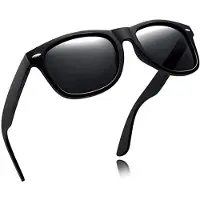 INF Lunettes de soleil polarisées UV400 Noir