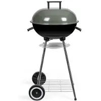 Livoo Barbecue Portable Livoo DOC172K en Acier Chromé - Ø 42 cm