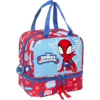 Spider-man Spidey Rescue Lunch Box and Pencil Case - Quality and Maximum Resistance