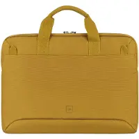 Tucano Smilz, Sac super-slim 13-14" mustard- Blue (15"), Sac pour notebook, Bleu, Or, Jaune