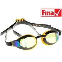 Madwave X-look Rainbow Mirror Swimming Goggles Jaune,Noir
