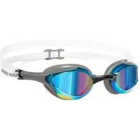 Madwave Alien Rainbow Mirror Swimming Goggles Clair