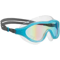 Madwave Shade Rainbow Mirror Swimming Mask Bleu
