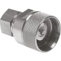 Tameson Acier inoxydable DN 31.5 Coupleur hydraulique Bouchon G 1 1/2 pouce Filetage femelle D M70 x 3