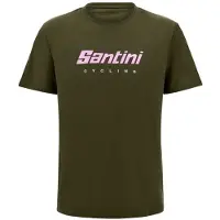 Santini Short Sleeve T-shirt Vert 2XL
