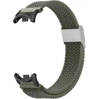 INF Bracelet de montre en nylon tissé pour Xiaomi Mi Band 8/9 Green