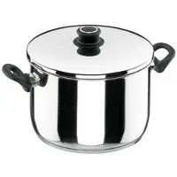 Lacor Marmite inox 24cm + couvercle - - 85124 - studio