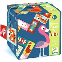 Djeco Domino 28 pièces Animo-Puzzle