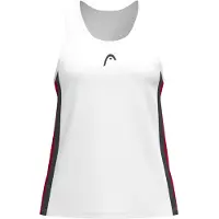 Head Racket Club 25 Sleeveless T-shirt Blanc 140 cm Fille