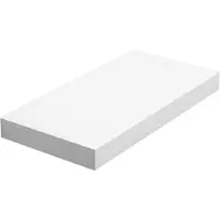 Vasagle Etagère murale Houston | 40 x 20 x 3,8 cm | Blanc