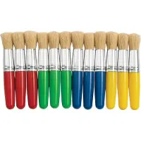 Colorations - Pinceaux épais, 12pcs.