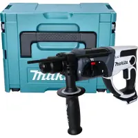 Makita Marteau perforateur sans fil DHR 202 ZJW 18 V 20 mm 2,0 J blanc + Makpac - sans batterie, sans chargeur