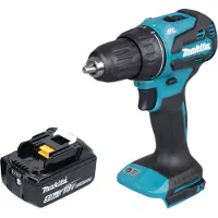Makita Perceuse-visseuse sans fil DDF 490 T1 18 V 65 Nm 1/2" Brushless + 1 batterie 5,0 Ah - sans chargeur