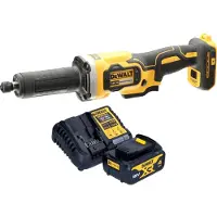 DeWalt Meuleuse droite sans fil DCG 426 M1 18 V Brushless + 1 batterie 4,0 Ah + chargeur